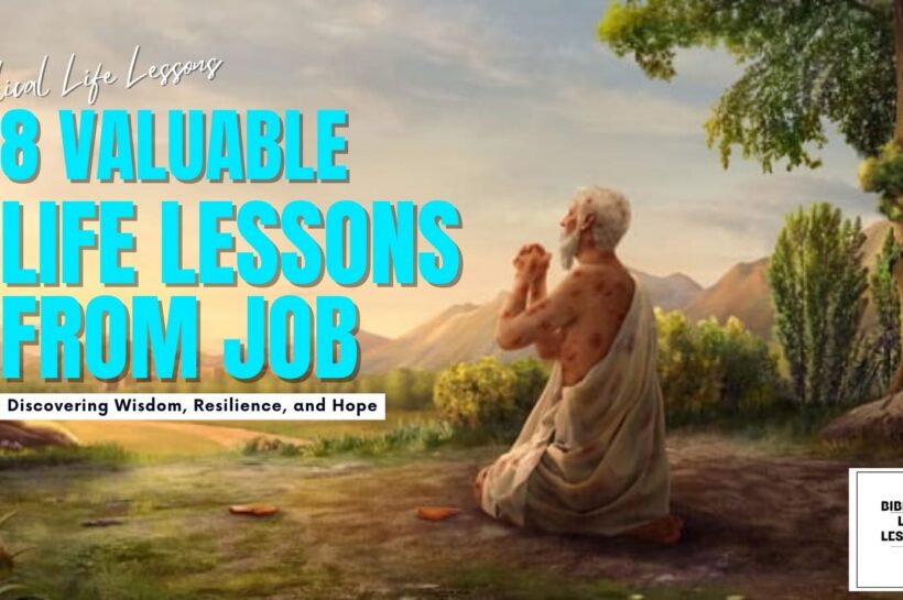 Biblical Life Lessons Life Lessons We Can Get From The People In The