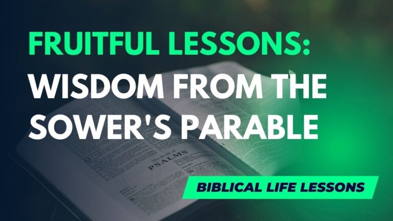 Fruitful Lessons: Wisdom from the Sower’s Parable