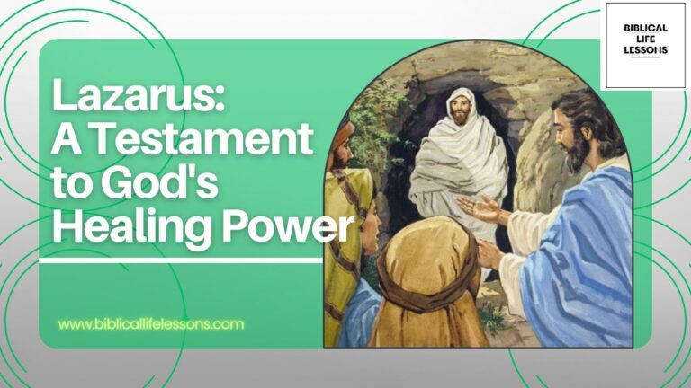 Lazarus: A Testament to God’s Healing Power
