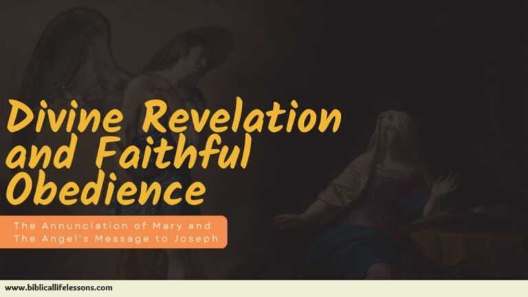 The Annunciation of Mary: Divine Revelation and Faithful Obedience