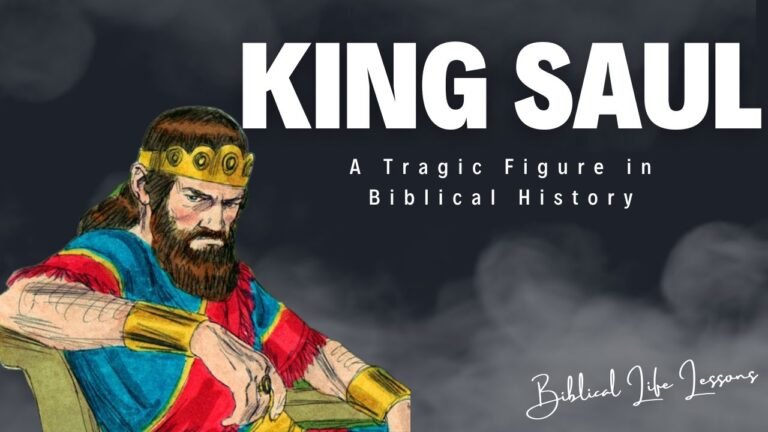 King Saul: A Tragic Figure in Biblical History