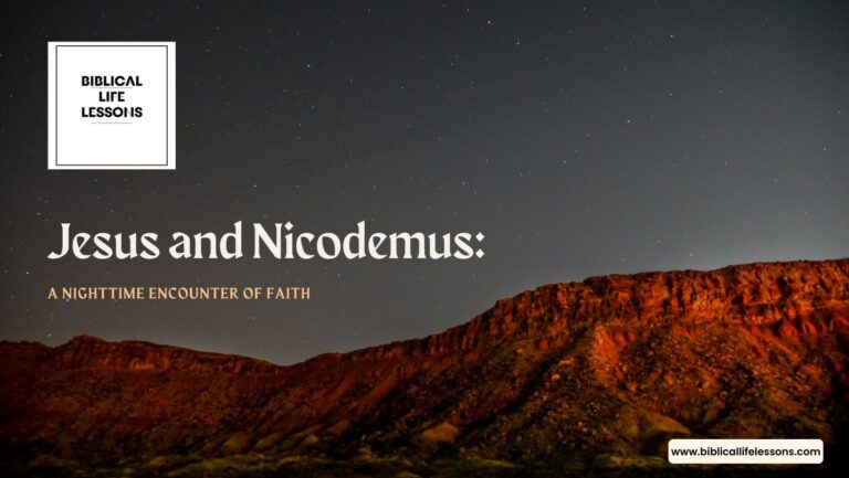 Jesus and Nicodemus: A Nighttime Encounter of Faith