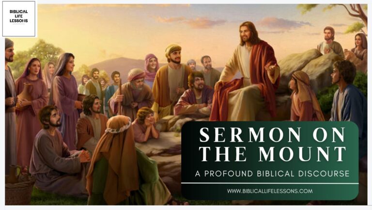 Sermon on the Mount: A Profound Biblical Discourse