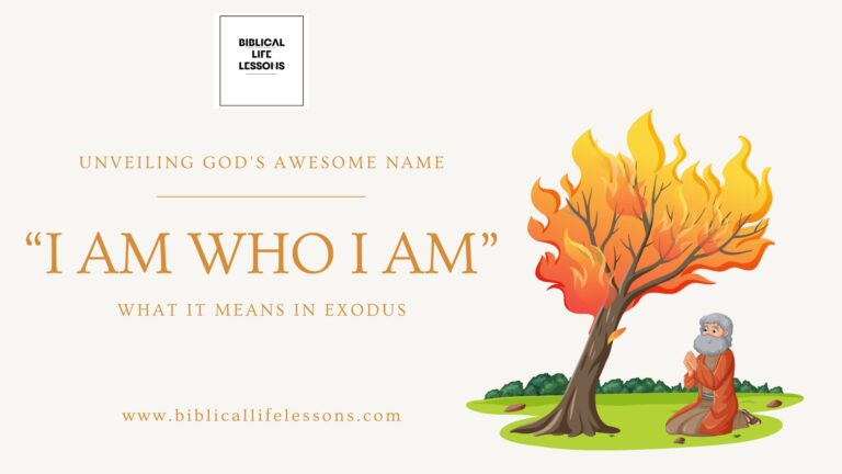 Unveiling God’s Awesome Name: What “I AM WHO I AM” Means in Exodus