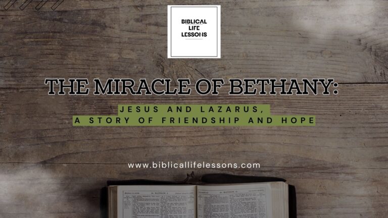 The Miracle of Bethany: Jesus and Lazarus, a Story of Friendship and Hopepen_spark