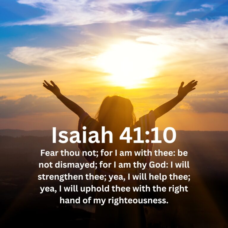 You are not alone: God is with you and within you