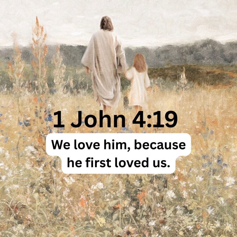 Not because I must—but because I love