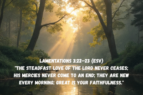 New Mercies Every Morning: Resting in God’s Faithfulness