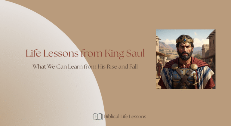 Life Lessons from King Saul: What We Can Learn from His Rise and Fall