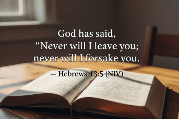 He Will Never Leave You