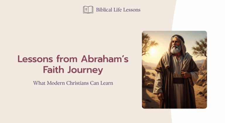 Lessons from Abraham’s Faith Journey: What Modern Christians Can Learn
