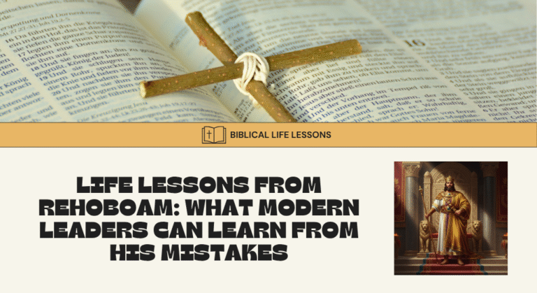 Life Lessons from Rehoboam: What Modern Leaders Can Learn from His Mistakes