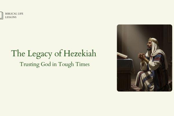 The Legacy of Hezekiah: Trusting God in Tough Times