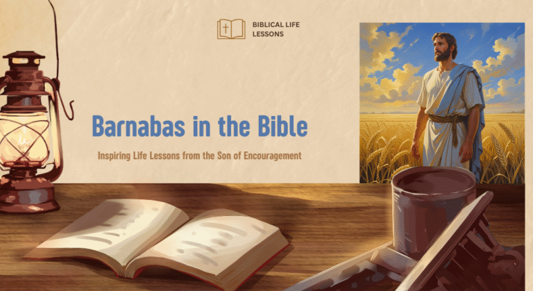 Barnabas in the Bible: Inspiring Life Lessons from the Son of Encouragement