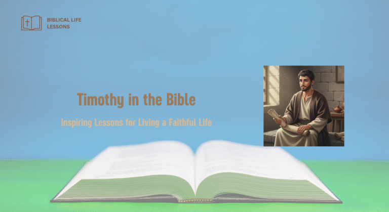 Timothy in the Bible: Inspiring Lessons for Living a Faithful Life