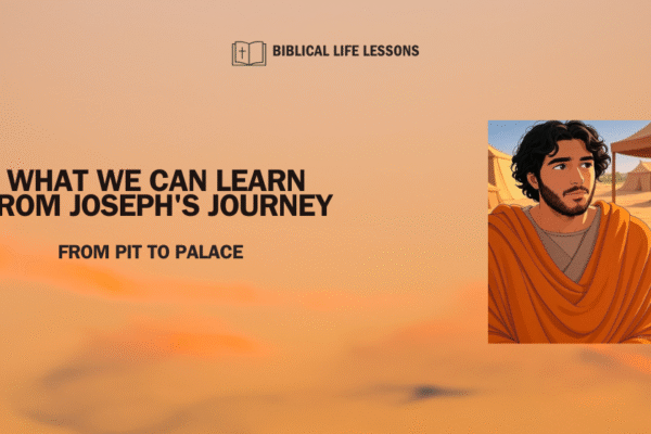 What We Can Learn from Joseph’s Journey: From Pit to Palace