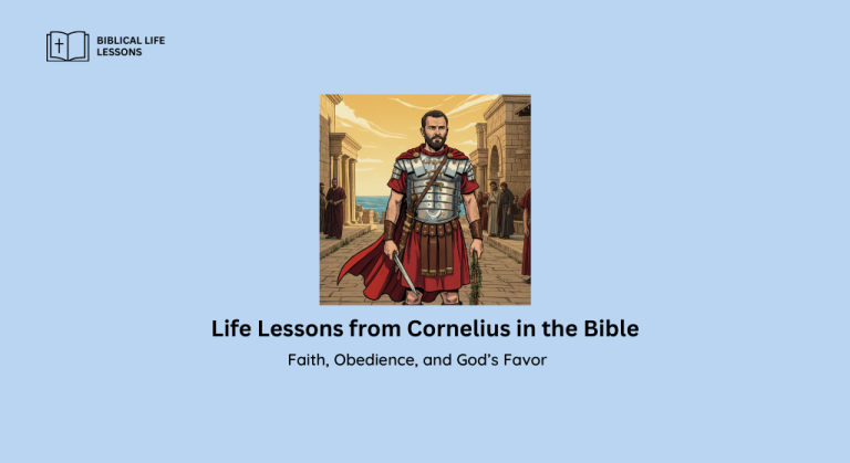 Life Lessons from Cornelius in the Bible: Faith, Obedience, and God’s Favor