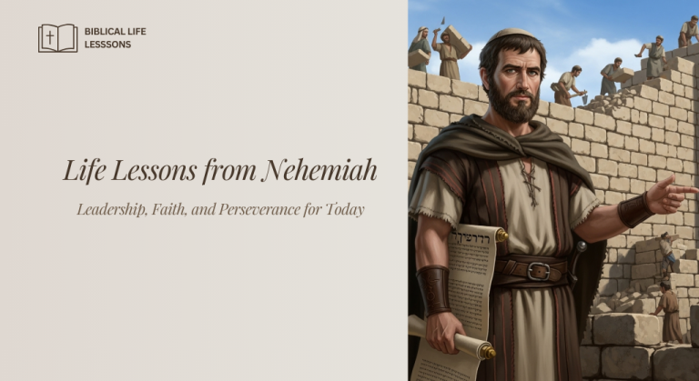 Life Lessons from Nehemiah: Leadership, Faith, and Perseverance for Today