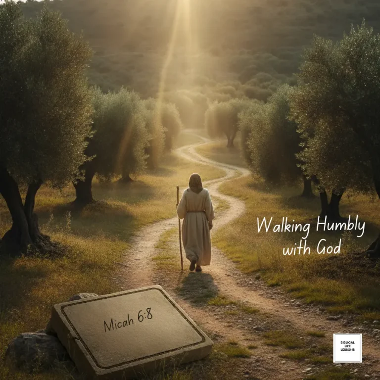 Walking Humbly with God: Living the Heart of Micah 6:8