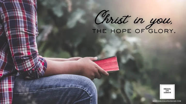 Christ in You: The Hope That Transforms and Strengthens Your Life