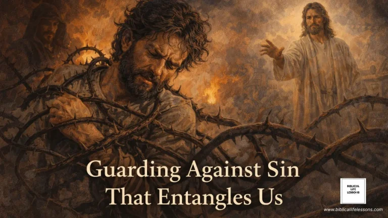 Guarding Against Sin That Entangles Us