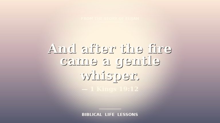 What Elijah Teaches Us About Hearing God When You’re Burned Out