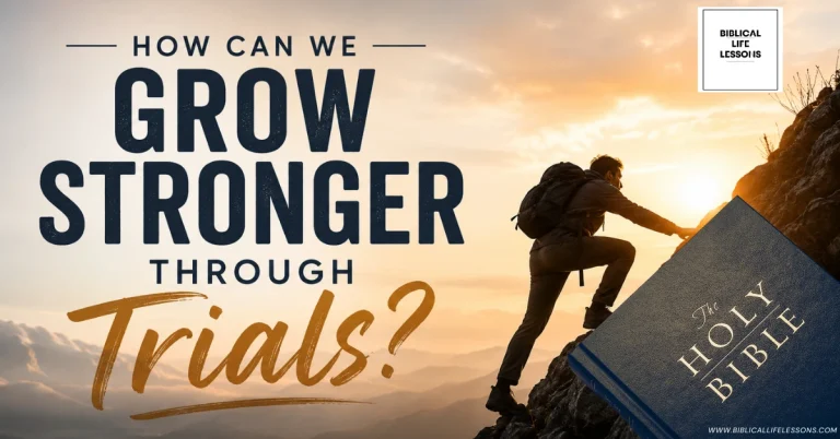 How Can We Grow Stronger Through Trials?