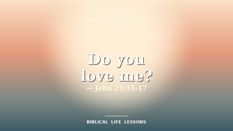 How Does Jesus Restore Us After We’ve Failed?