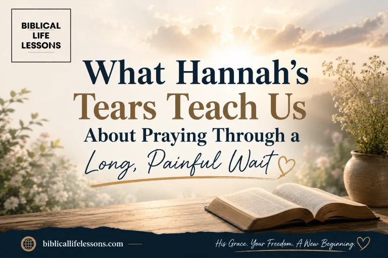 What Hannah’s Tears Teach Us About Praying Through a Long, Painful Wait