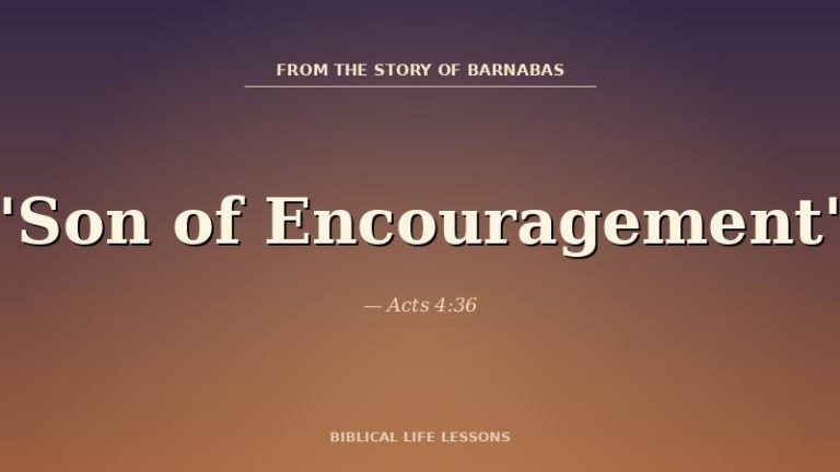 Warm dawn sunrise — Barnabas, son of encouragement, Acts 4:36